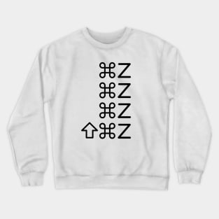 Cmd+Z Crewneck Sweatshirt